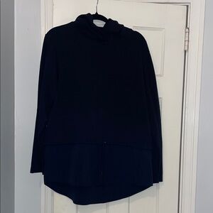 Athleta Black Hooded Sweatshirt